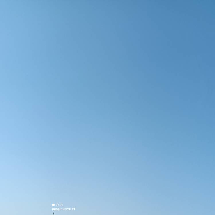 今の空だよ