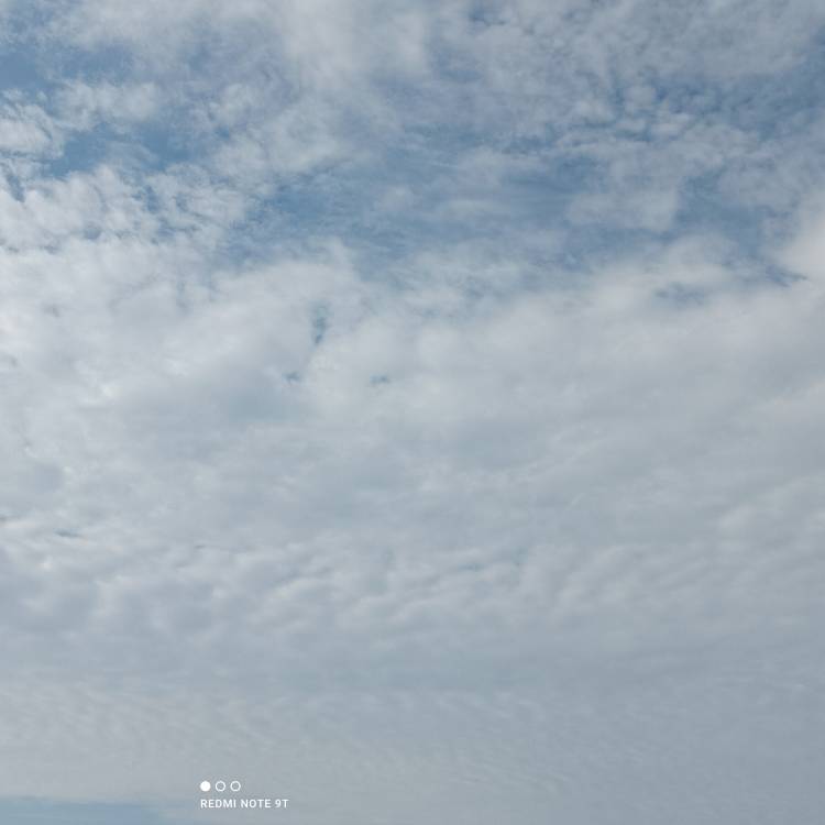 今の空です。