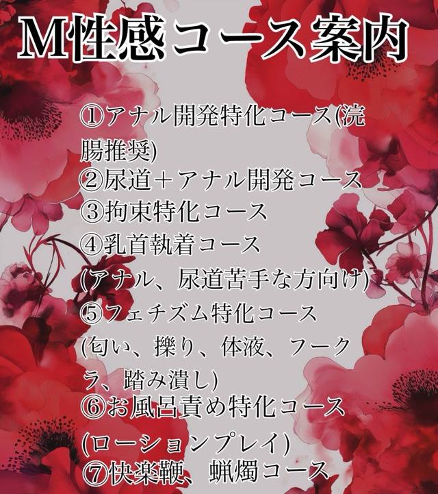 コース一覧✨️
