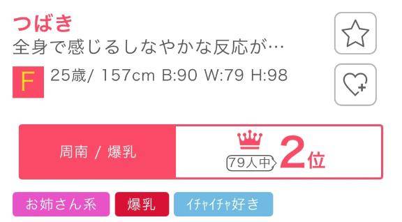 嬉しいランキング?