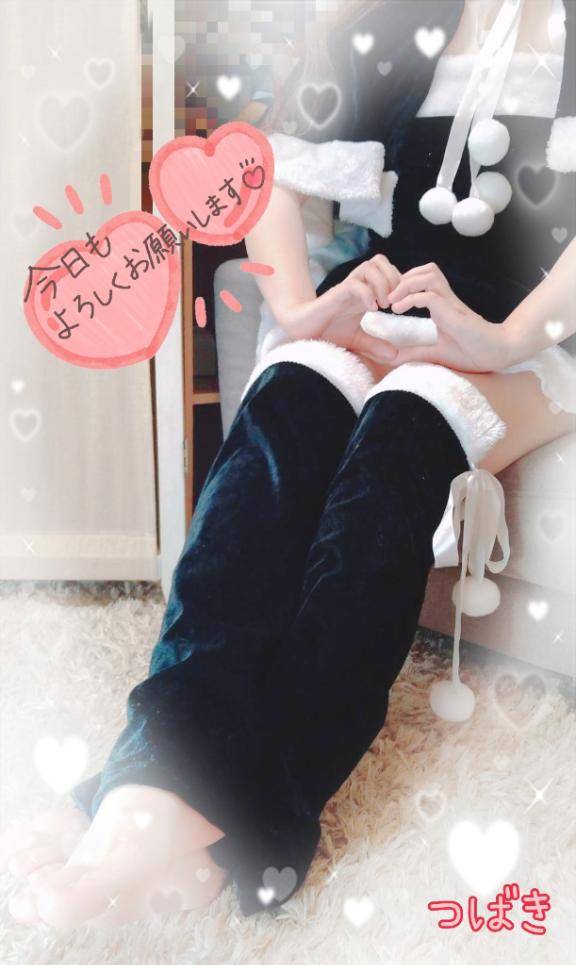 サンタ服つばき...?