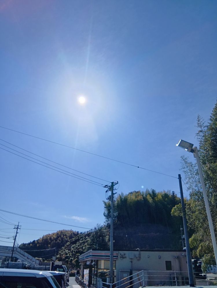 3連休の最後また、雨