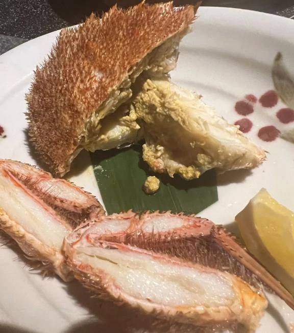 昨日の夜ご飯🦀🌙🍚