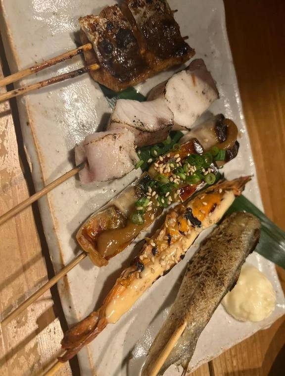 明日出勤です♡♡夜ご飯食べに来たよ〜！🐟