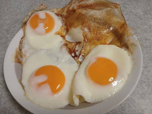 目玉焼き...