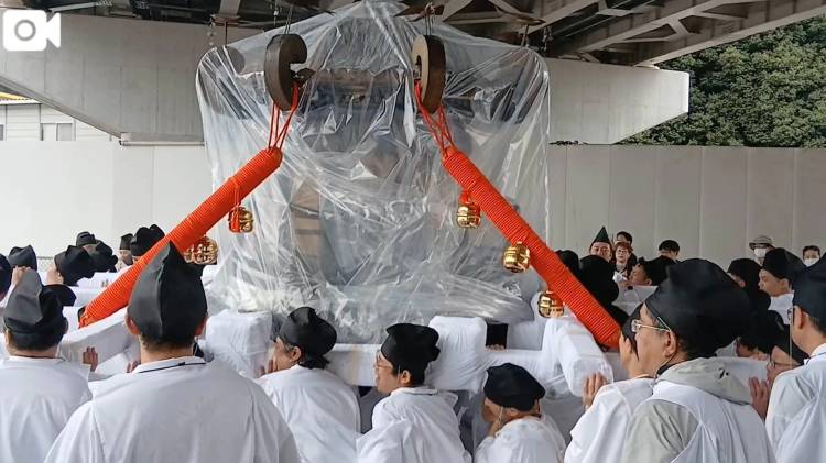 50年ごとに行われた通り御祭礼