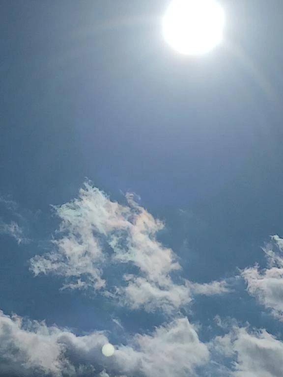 彩雲（さいうん）見れた