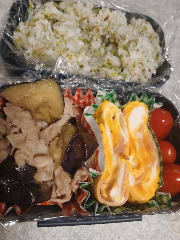 今日のお弁当は...