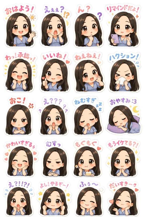 スタンプ作ると