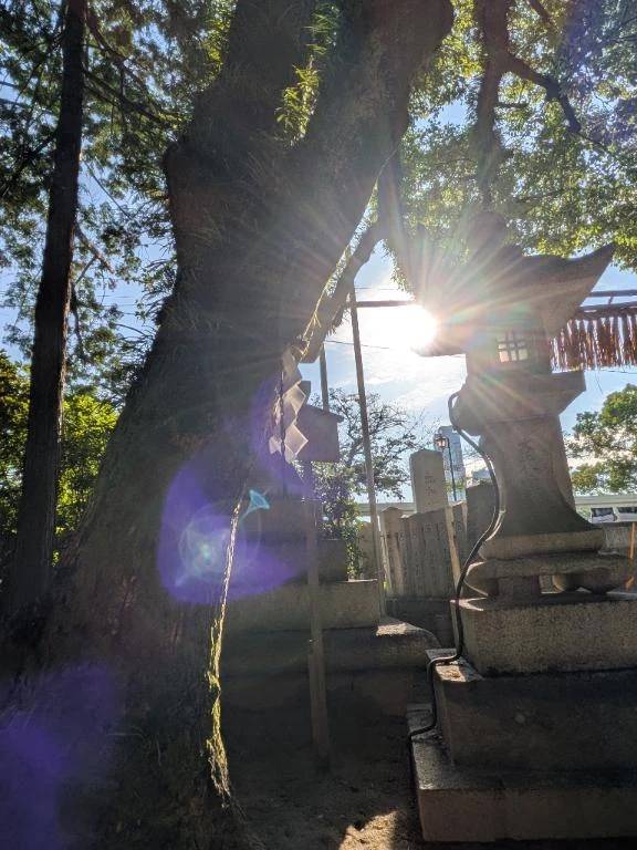 10月の朔参りに...空鞘稲生神社へ