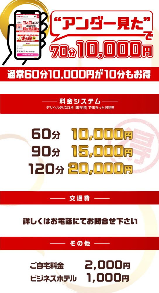 料金システムのご案内