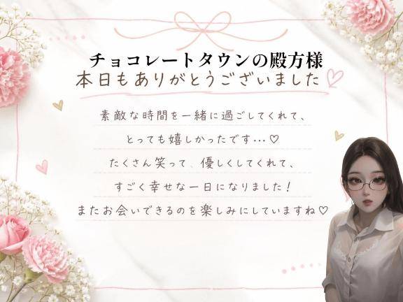昨日のお礼日記💌