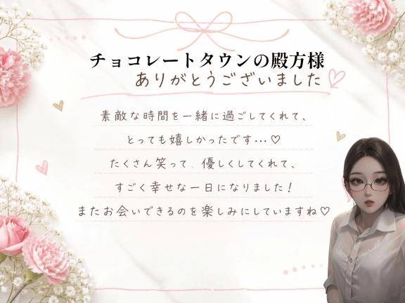 昨日のお礼日記💌