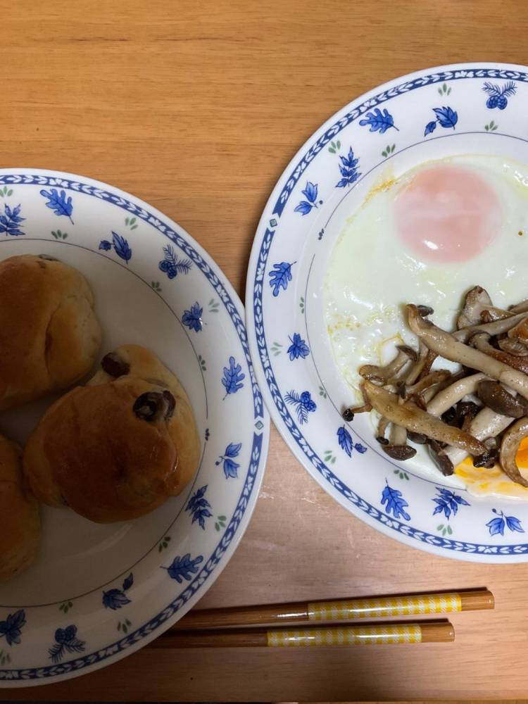 今日の朝ごはん