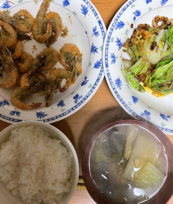 今日の夕ごはん