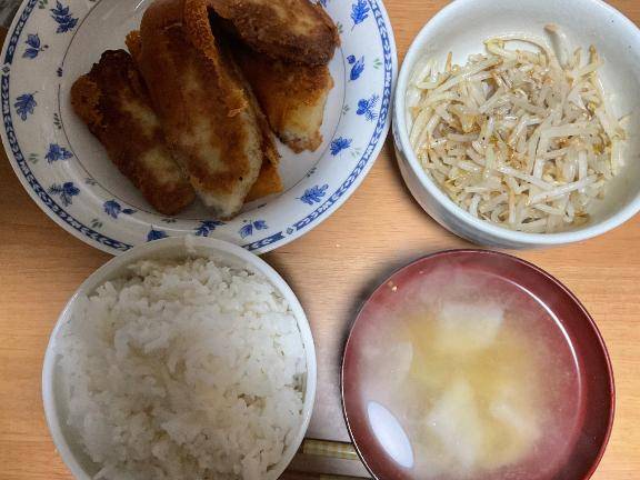 今日の夕ごはん