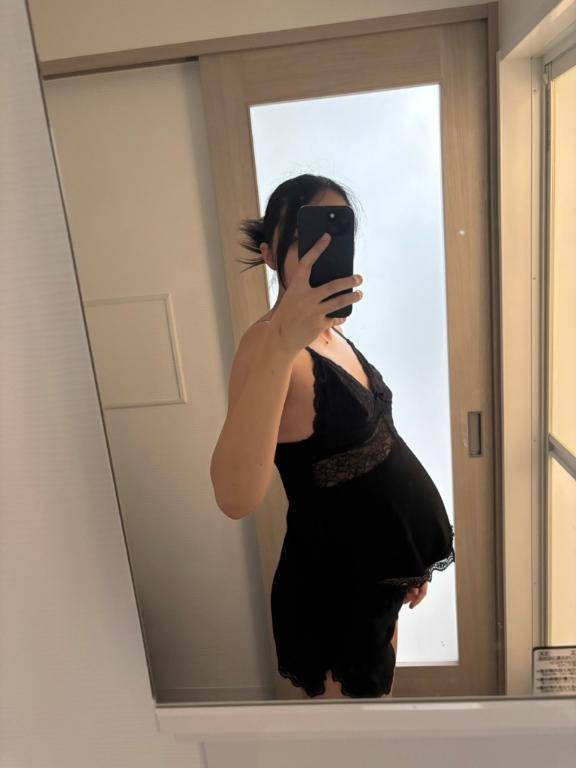 妊婦で入店しました?