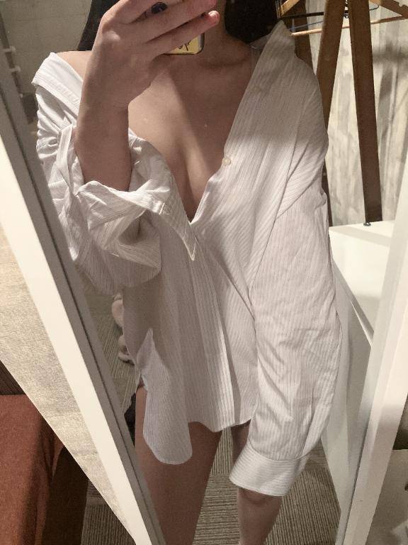 彼シャツ興奮😏💞