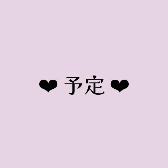 ?予定?