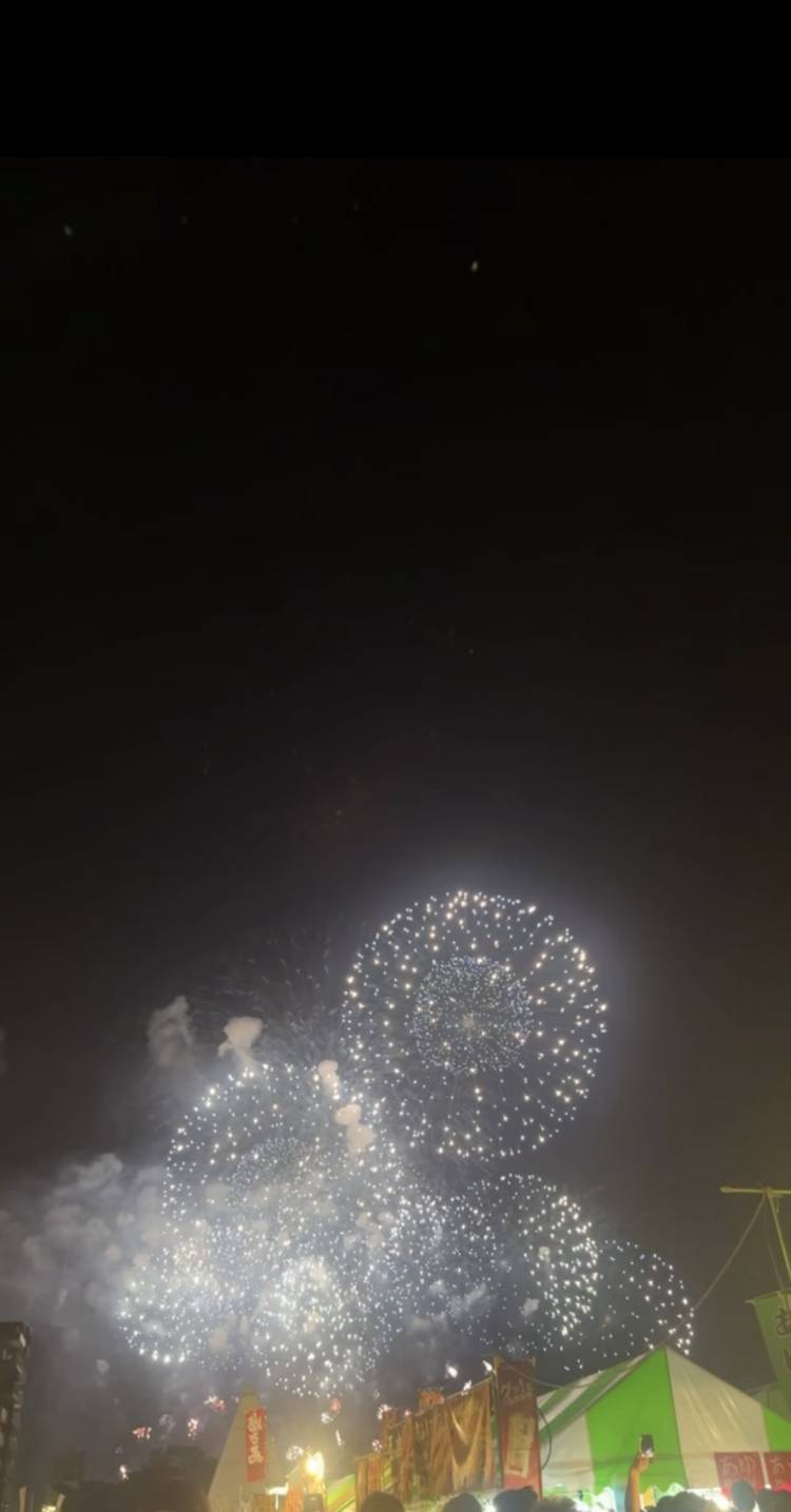 今年初の花火🎆