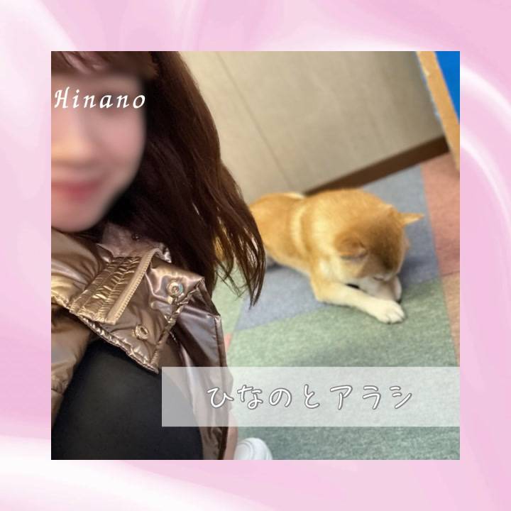 ひなのとアラシ部長🐕