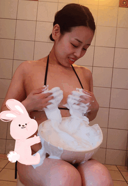 もっちり泡で…