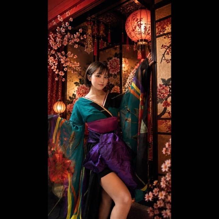 新しい花魁ドレス💕