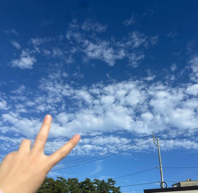 清々しい朝すぎて✌️🫧