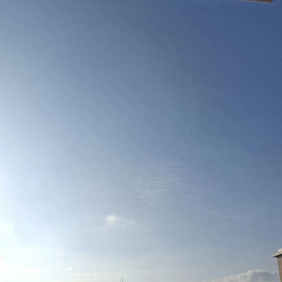 いまの空だよ