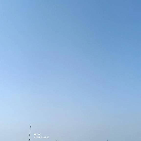 今の空だよ。