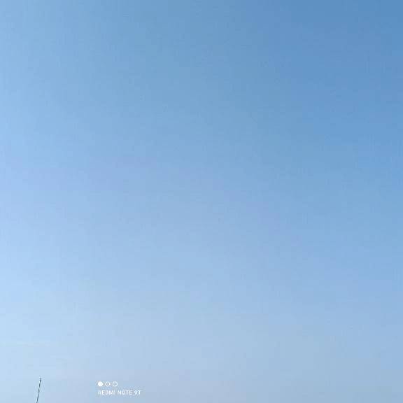今の空だよ。