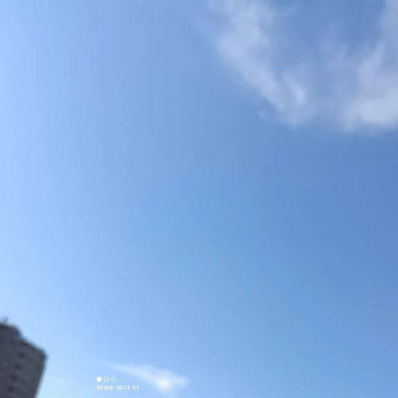 今の空ですよ