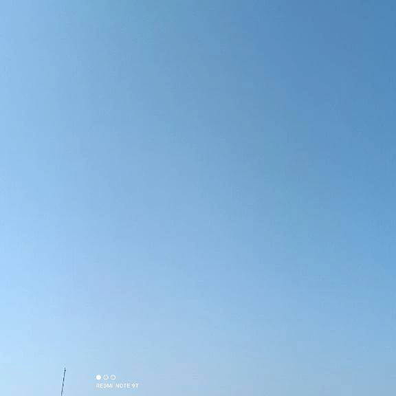 今の空だよ。