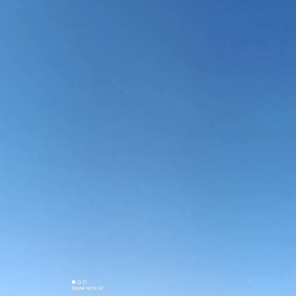今の空だよ。