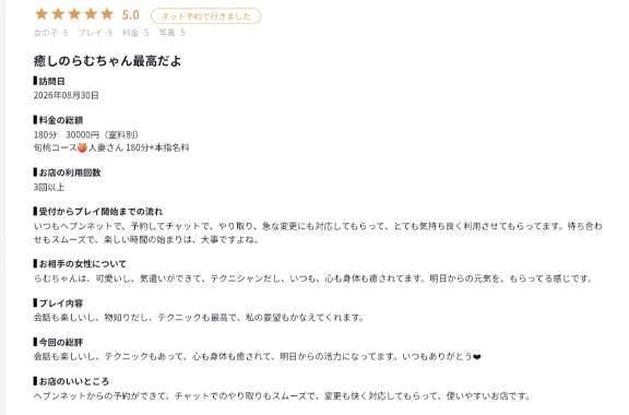 １５回目の再会 【お礼写メ日記】