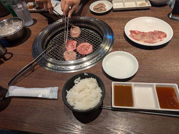 お休みの日は急遽焼肉??
