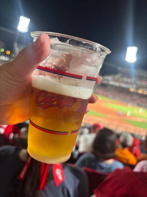見どころはビールでした???