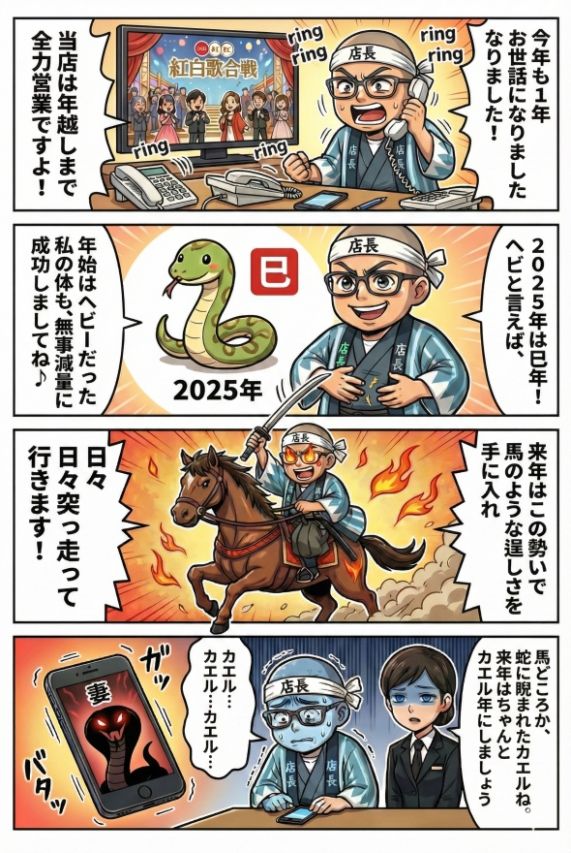 年末年始は休まず営業致します♪ヌキ収めはプラウディアで！