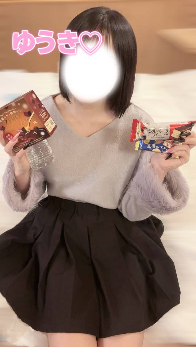 お菓子に囲まれて幸せ