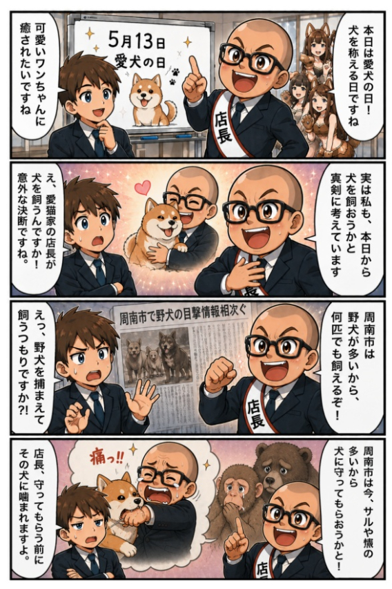 ☆毎日更新4コマ漫画☆