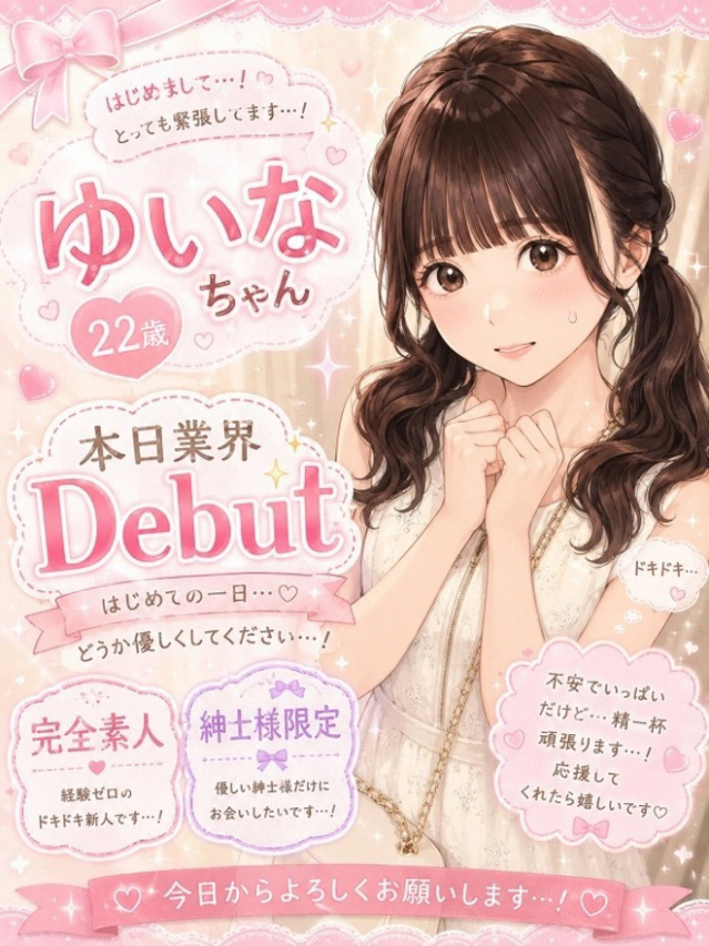 🔰☆ゆいな(22)☆業界未経験