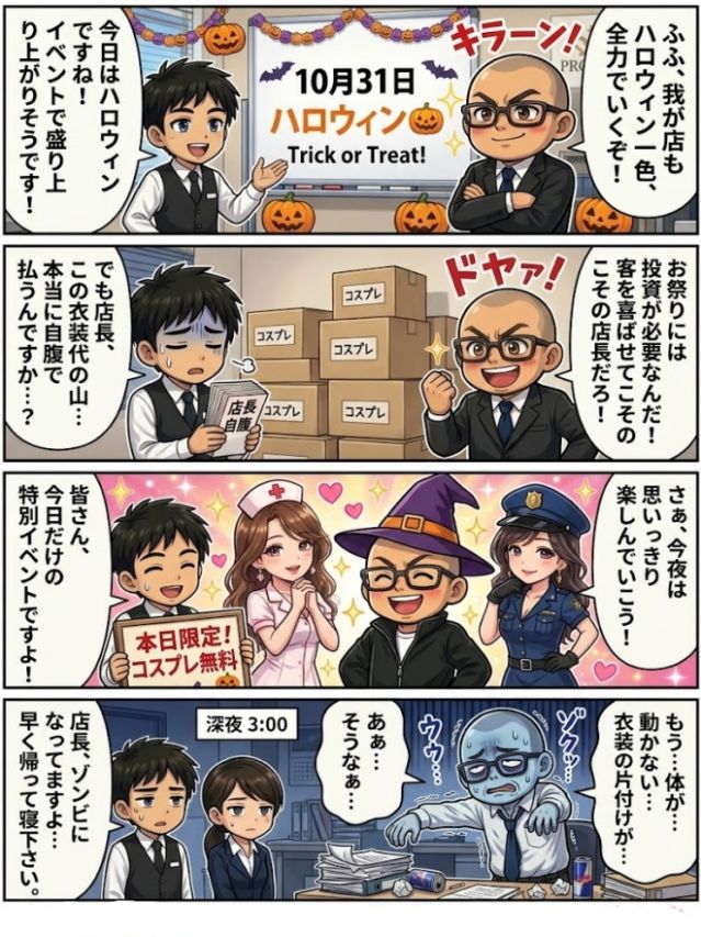 本日はハッピーハロウィン!私厳選のコスプレが無料