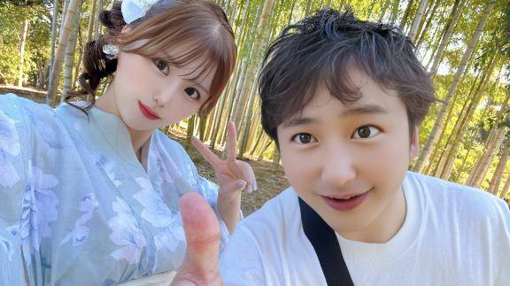 浴衣撮影??with店長