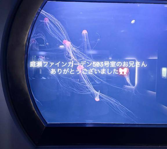 庭瀬ファインガーデンのお兄さんへ?