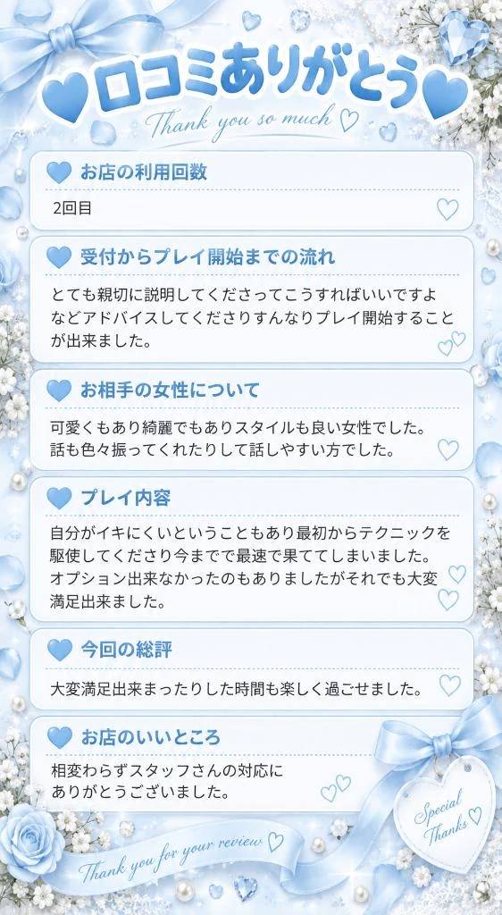 【お礼写メ日記】