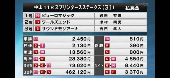 私のど本命のフリッカージャブ君は