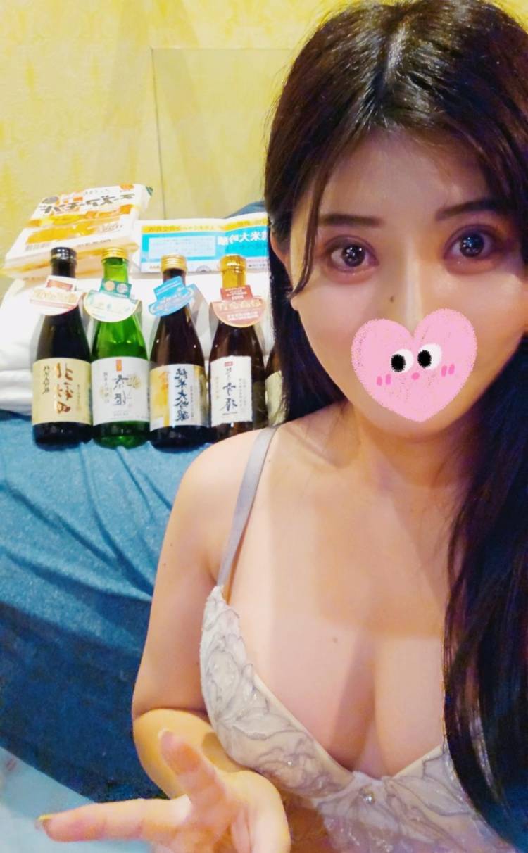 日本酒の差し入れ︎‪💕︎