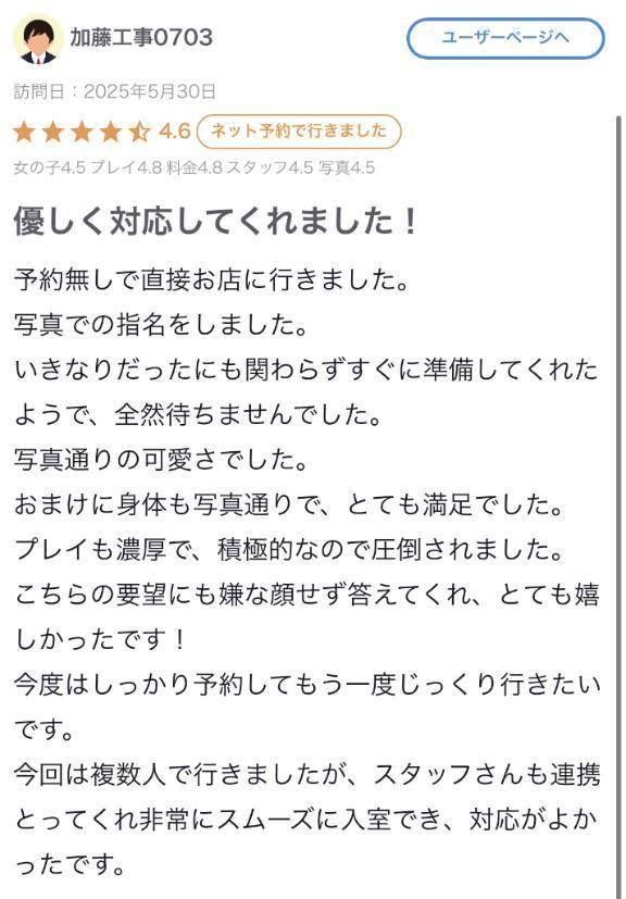 【お礼写メ日記】