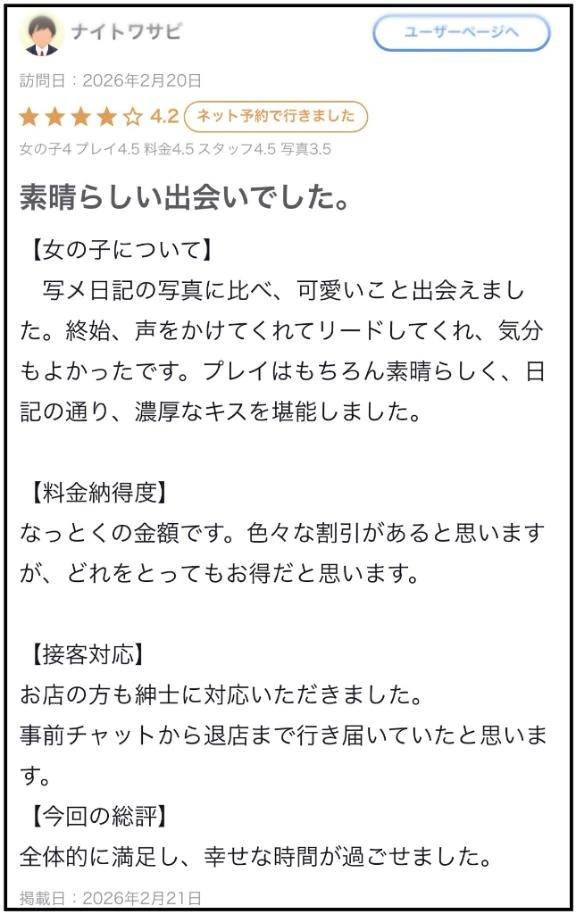 【お礼写メ日記】