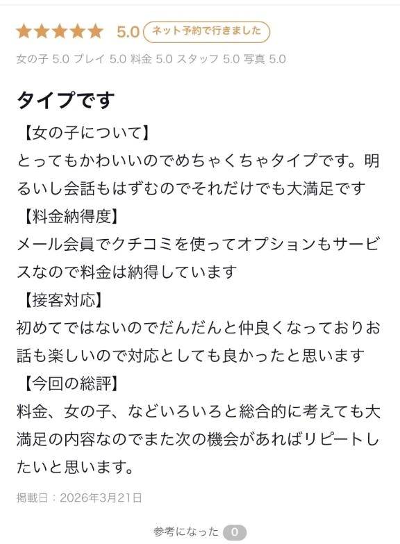 【お礼写メ日記】